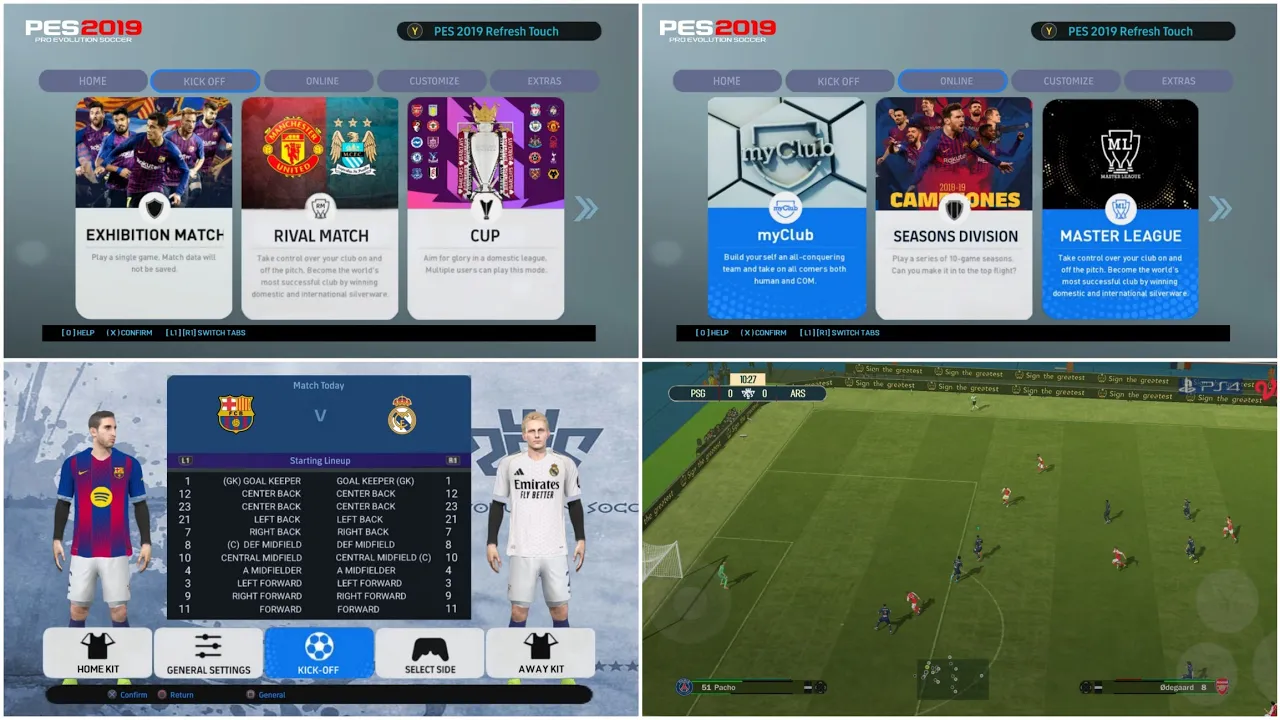 PES 2019 Mobile Offline Update 2026: APK+OBB+Data Download