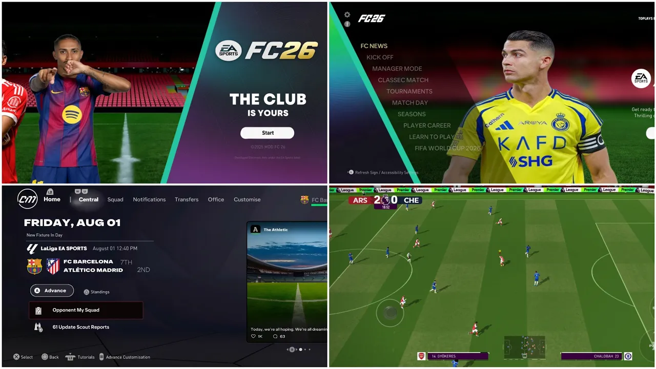 EA Sports FC 2026 Mobile Download: FIFA 16 Mod Android Offline