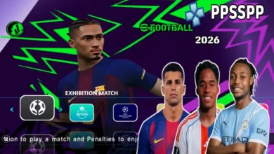 eFootball PES 2026 PSP ISO English Download for Android & PC V2