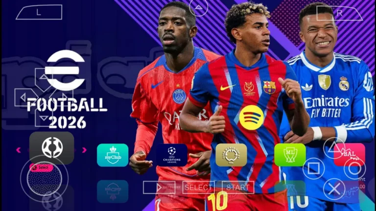 eFOOTBALL PES 2026 PSP ISO DOWNLOAD