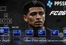 EA SPORTS FC 2026 PPSSPP ENGLISH V2 ANDROID & PC DOWNLOAD