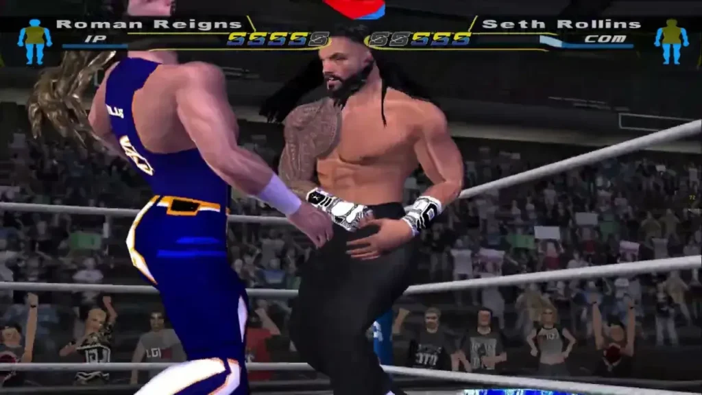 ​WWE 2K25 SmackDown HCTP Mod AetherSX2 Android Gameplay