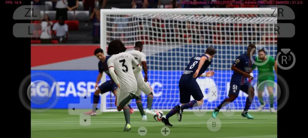 ​EA Sports FC 26 Android Eden Emulator Gameplay SD 870