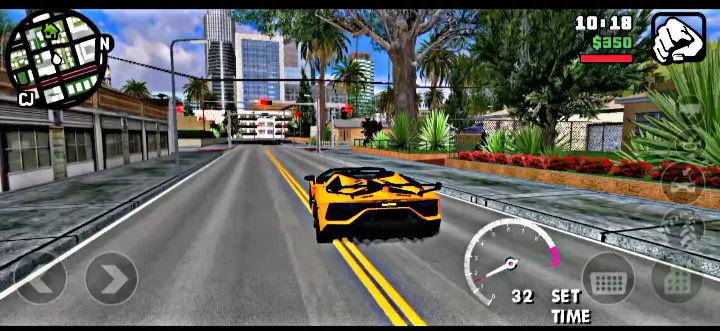 ​GTA SA Android GTA V Graphics Mod 4K Textures Gameplay