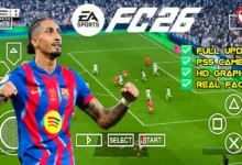 FIFA 2026 PPSSPP Download Android Offline PS5 Camera | EA FC 26 New Update 3 148877