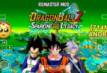 Dragon Ball Z Sparking Legacy NEW Remaster PSP ISO MOD Android Offline