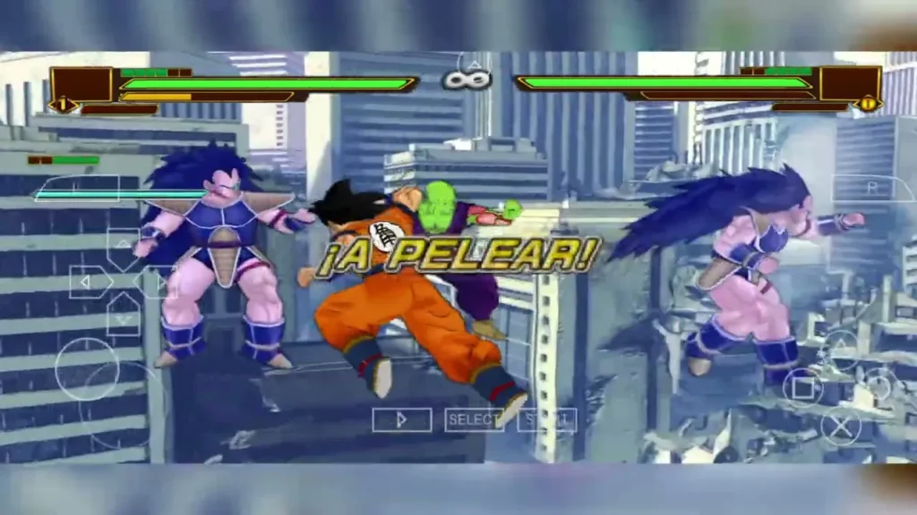 ​Dragon Ball Z Sparking Legacy Remaster PSP ISO Gameplay HD Graphics