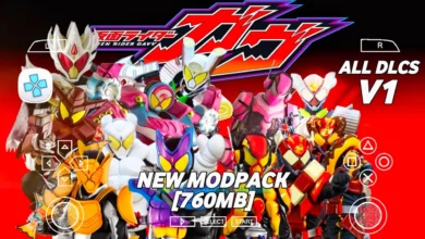 Kamen Rider Gavv V1 with New Skins MOD ISO + HD Textures + SaveData Download