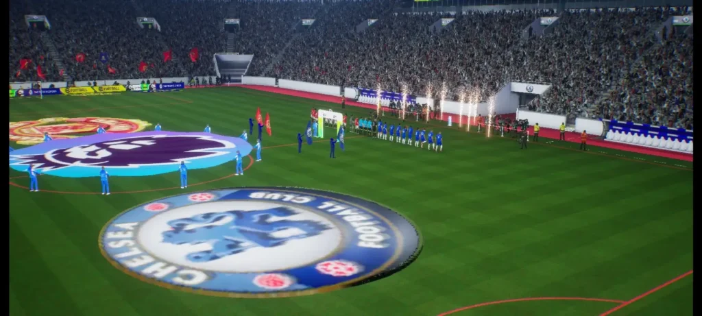 ​eFootball 26 Mobile Patch v5.3.1 Gameplay Showing stadium with high graphics