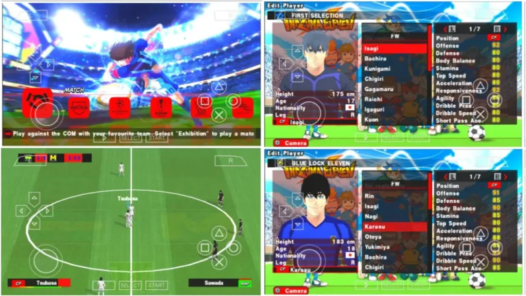 eFootball PES 2024 PSP X All Anime Edition Download