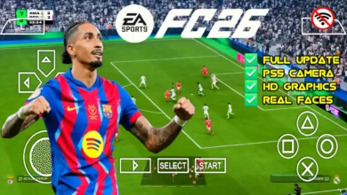 FIFA 2026 PPSSPP Download Android Offline PS5 Camera | EA FC 26 New Update