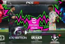 PES 2026 Mobile PES 2012 Mod Download | New Season 25/26 Update