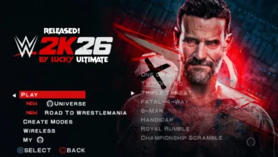 WWE 2K26 PPSSPP ISO HIGHLY COMPRESSED LATEST UPDATE